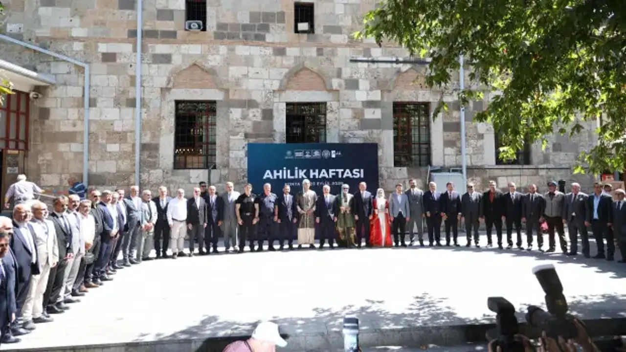 Konya'da Ahilik haftası etkinlikleri coşkuyla başladı